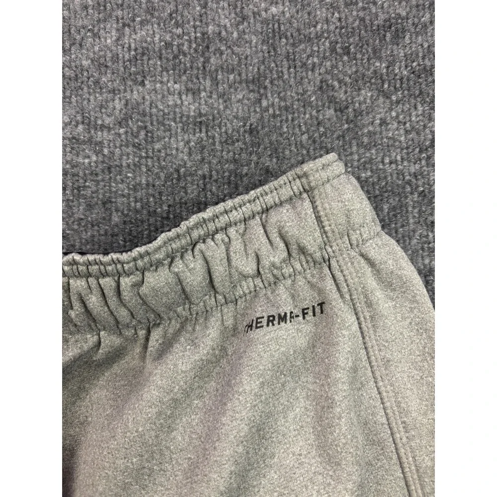 Nike Therma-FIT Sweatpants Mens Small Gray Fleece Lined Training Athletic Pants